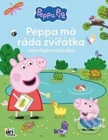 Velká samolepková knížka Peppa má ráda zvířátka - kniha z kategorie Omalovánky, vystřihovánky, papír