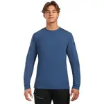 KILPI PROMOX Pánske bavlnené tričko s dlhým rukávom, tmavo modrá, veľkosť