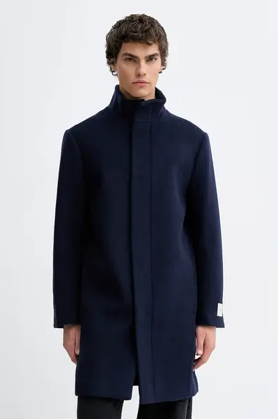 Kabát s příměsí vlny Calvin Klein