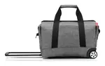 Cestovná taška na kolieskach Reisenthel Allrounder Trolley Twist Silver