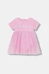 Dětské bavlněné šaty Guess