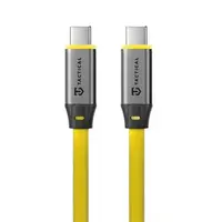 Kabel Tactical Fat Man 2.0 Cable USB-C/USB-C 1m, žlutá