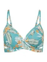 SUNSEEKER Bikinový top 'Suva'  svetlomodrá / oranžová