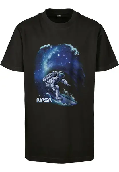 NASA Surf Tee black children's T-shirt