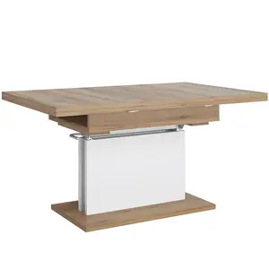 Stolik Calabria Crtt14 Dąb Coast Evoke /BIAŁA Alp