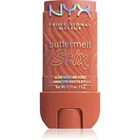 NYX Professional Makeup Buttermelt Glow Stix rozjasňující tyčinka odstín 07 That's On Melt 5 g