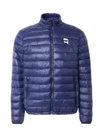 Karl Lagerfeld Prechodná bunda  tmavomodrá / čierna / biela