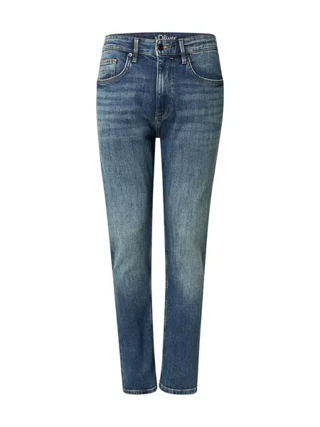 s.Oliver Džínsy 'Mauro'  modrá denim