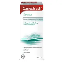 CANESFRESH Sensitive intimní mycí gel 200 ml