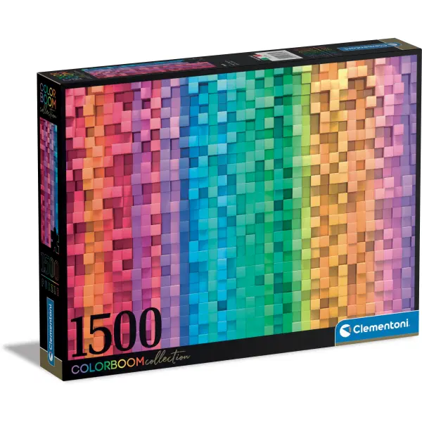 Clementoni - Puzzle 1500 ColorBoom: Pixel