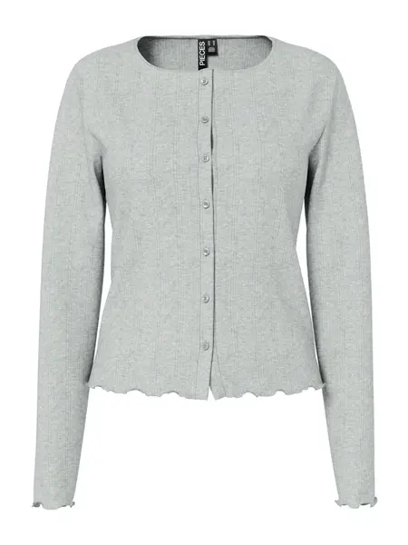 PIECES Kardigán  sivá
