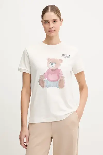 Bavlněné tričko Guess CARLA