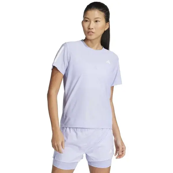 adidas OTR B TEE Dámske bežecké tričko, fialová, veľkosť