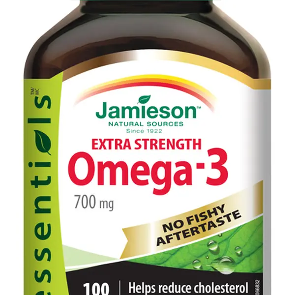 JAMIESON Omega-3 EXTRA 700 mg 100 kapslí