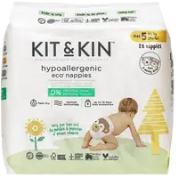 KIT & KIN Eko plenky, velikost 5, 28 ks