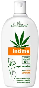 CANNADERM Intime NEW mycí emulze 200 ml