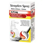 STREPFEN Sprej 8,75 mg orálna roztoková aerodisperzia 15 ml