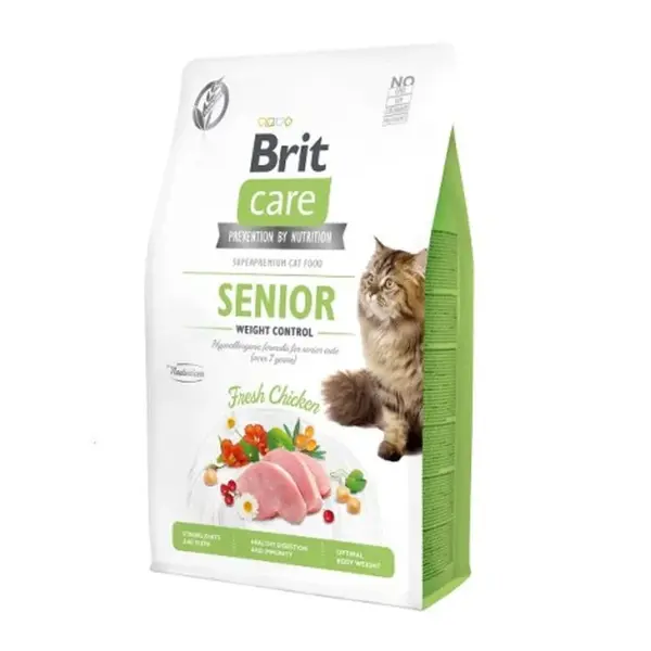 Brit Care Cat Grain-Free Senior Weight Control 400 g | P57257