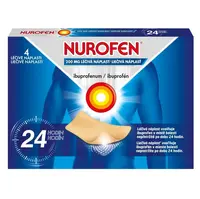 NUROFEN 200 mg liečivá náplasť 4 kusy