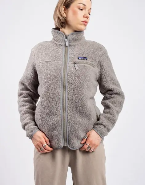 Patagonia W's Retro Pile Jacket River Rock Green S