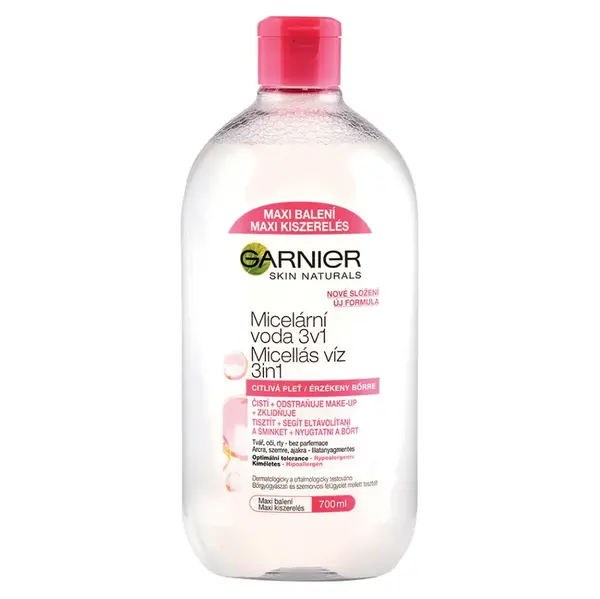 GARNIER Skin Naturals Micelárna voda pre citlivú pleť 3v1 700 ml
