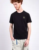 Montura Pencil Logo T-Shirt 9047 BLACK/VERDE LIME S