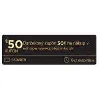 Darčekový kupón 50€