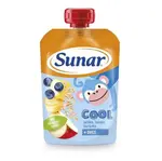 SUNAR Cool ovocné vrecko čučoriedka banán ovsené vločky 12m+ 110 g