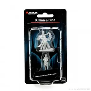 WizKids Magic The Gathering nenafarbené miniatúry - Killian & Dina