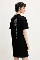 Bavlněné šaty Karl Lagerfeld Jeans