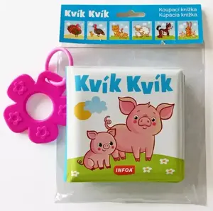 Koupací knížka s kousátkem - Kvík Kvík