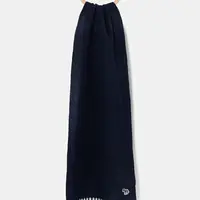 Vlněná šála Paul Smith pánská, tmavomodrá barva, hladká, M1A-150K-PZEBRA
