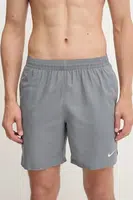 Plavkové šortky Nike šedá barva, NESSF559