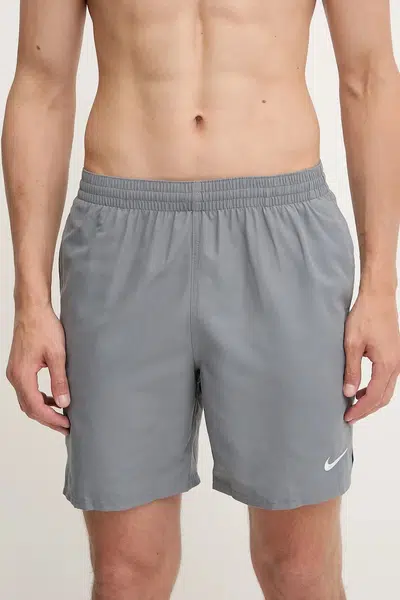 Plavkové šortky Nike šedá barva, NESSF559