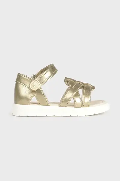 Kojenecké sandály Mayoral zlatá barva, 41634