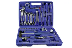 MAGG Kufr s nářadím - kladivo, kleště, šroubováky, klíče, bity, sada 59 dílů