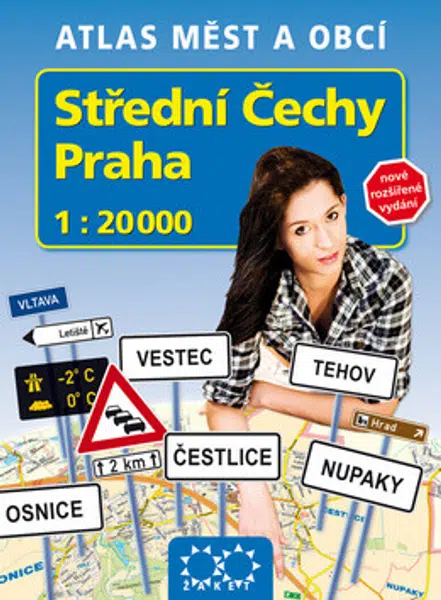 Střední Čechy a Praha 1 : 20 000