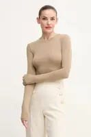 Tričko s dlouhým rukávem La Mania zelená barva, MILO.2