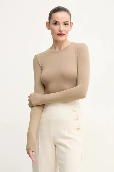 Tričko s dlouhým rukávem La Mania zelená barva, MILO.2