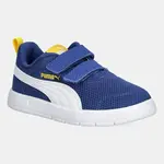 Dětské sneakers boty Puma Courtflex V3 Mesh Inf modrá barva, 398086