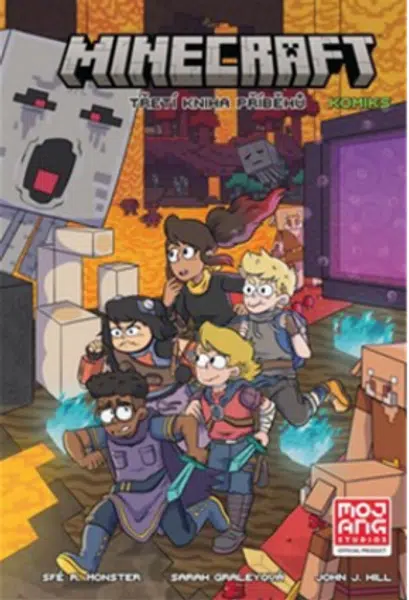 Minecraft komiks 6 - Třetí kniha příběhů - Graleyová Sarah, Sfé R. Monster