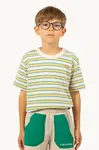 Dětské bavlněné tričko Tinycottons STRIPES MULTICOLOR TEE
