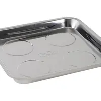 BGS Technic BGS 1151 Magnetická montážní miska 265 x 290 mm - nerezová