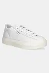 Kožené sneakers boty Sunnei DREAMY BOWLING bílá barva, SHOXSNK004