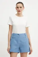 Tričko Morgan DFLEUR dámské, bílá barva, DFLEUR