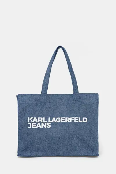 Bavlněná kabelka Karl Lagerfeld Jeans