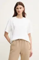 Bavlněné tričko MACKAGE bílá barva, TEE.W