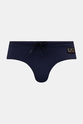 Plavky EA7 Emporio Armani tmavomodrá barva, AF13240.7M000529