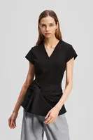 Tričko Karl Lagerfeld dámské, černá barva, A3W17011