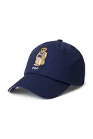 Bavlněná baseballová čepice Polo Ralph Lauren Cls Sprt tmavomodrá barva, s aplikací, 710972684